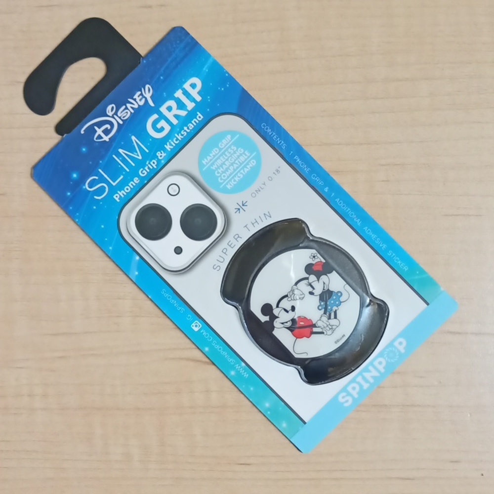 $5 Disney Mickey Mouse Spinpop Slim Grip Phone Grip Kickstand